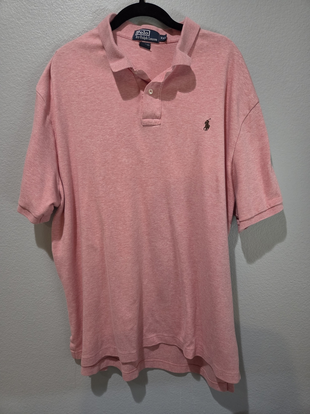 Polo by Ralph Lauren Men's Pink Classic Polo Shirt XXL